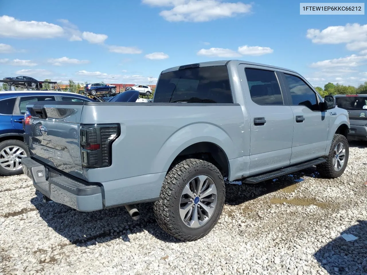 2019 Ford F150 Supercrew VIN: 1FTEW1EP6KKC66212 Lot: 72933894