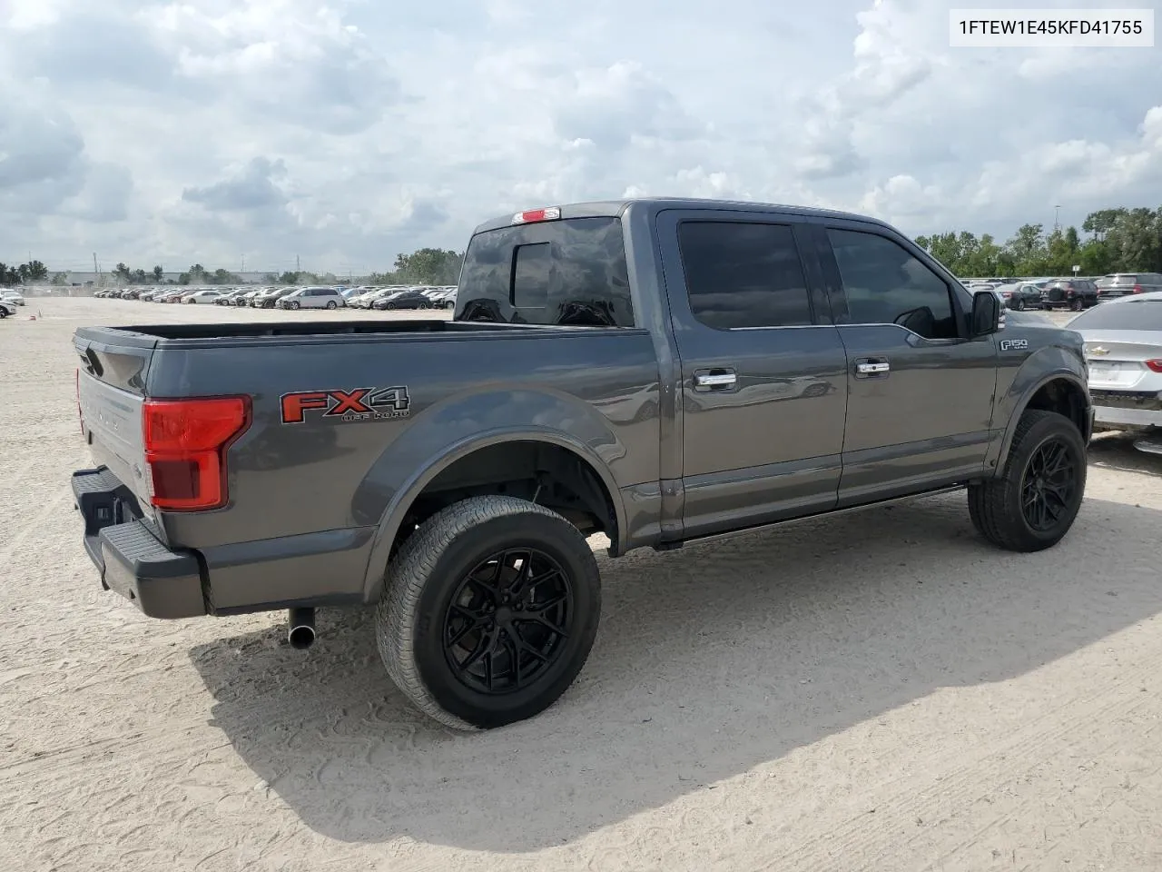 2019 Ford F150 Supercrew VIN: 1FTEW1E45KFD41755 Lot: 72974874