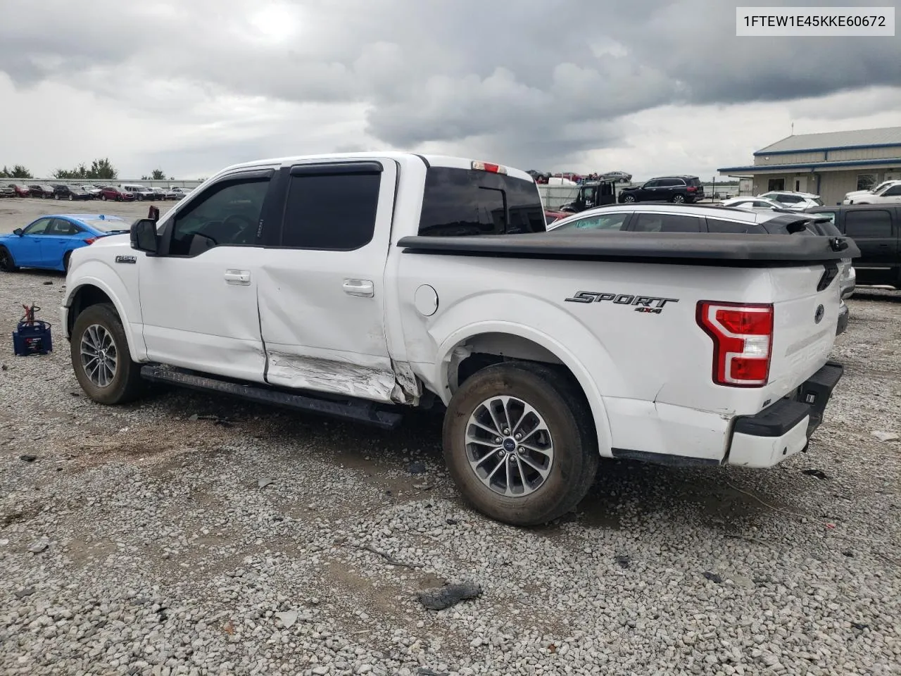 2019 Ford F150 Supercrew VIN: 1FTEW1E45KKE60672 Lot: 73032354