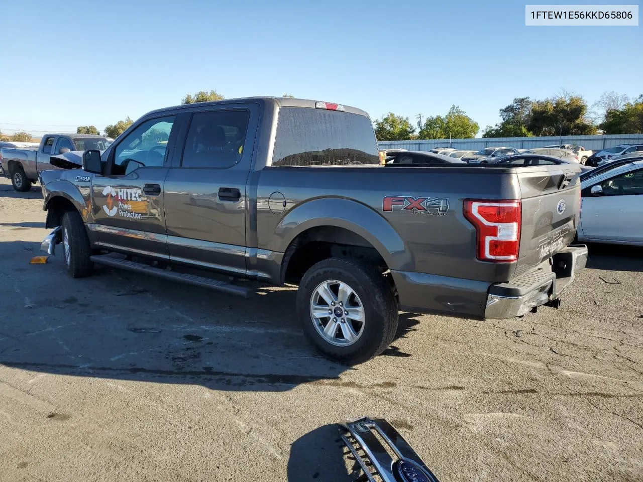 2019 Ford F150 Supercrew VIN: 1FTEW1E56KKD65806 Lot: 73150324