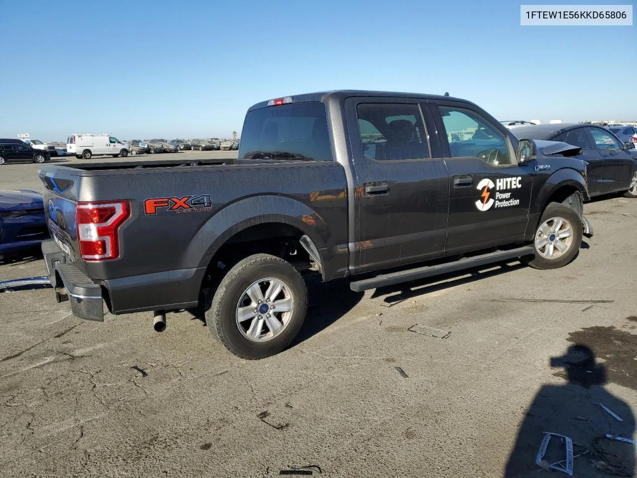 2019 Ford F150 Supercrew VIN: 1FTEW1E56KKD65806 Lot: 73150324