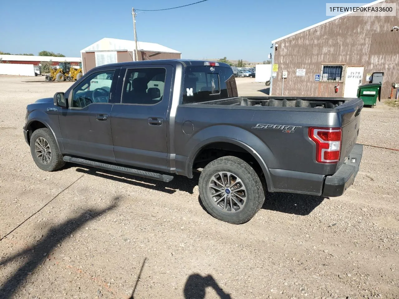 2019 Ford F150 Supercrew VIN: 1FTEW1EP0KFA33600 Lot: 73197084