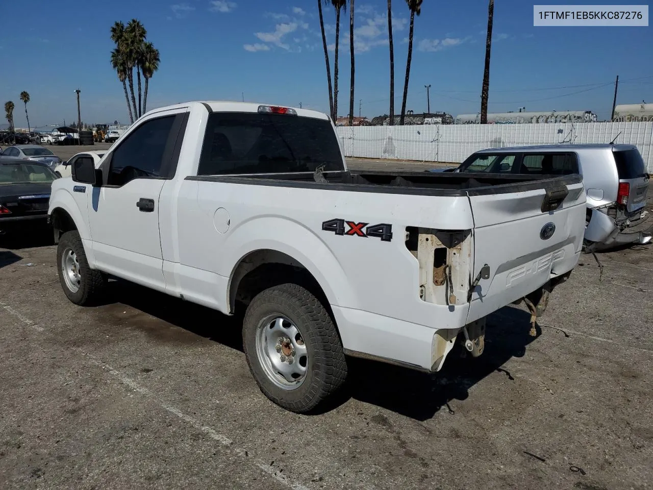 2019 Ford F150 VIN: 1FTMF1EB5KKC87276 Lot: 73202134