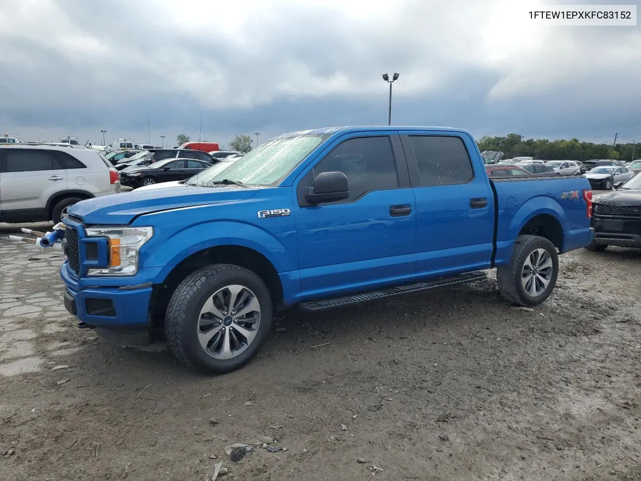 2019 Ford F150 Supercrew VIN: 1FTEW1EPXKFC83152 Lot: 73288824