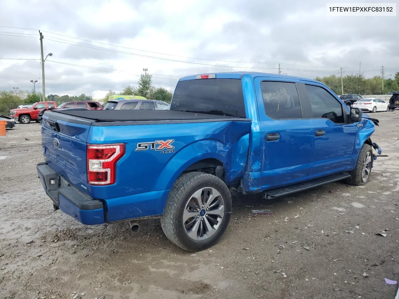 2019 Ford F150 Supercrew VIN: 1FTEW1EPXKFC83152 Lot: 73288824