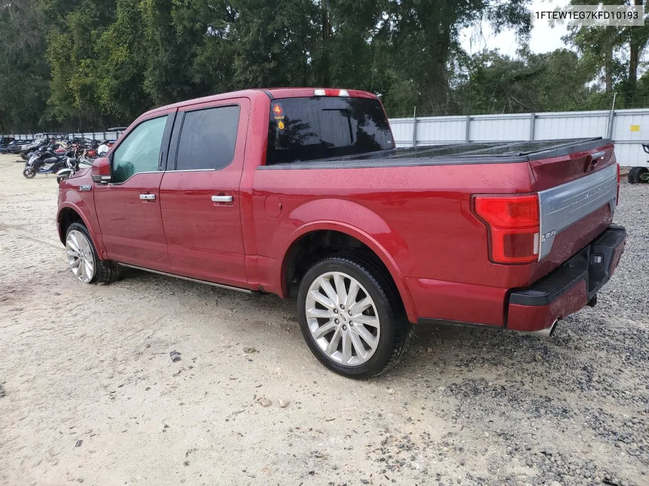 2019 Ford F150 Supercrew VIN: 1FTEW1EG7KFD10193 Lot: 73301034