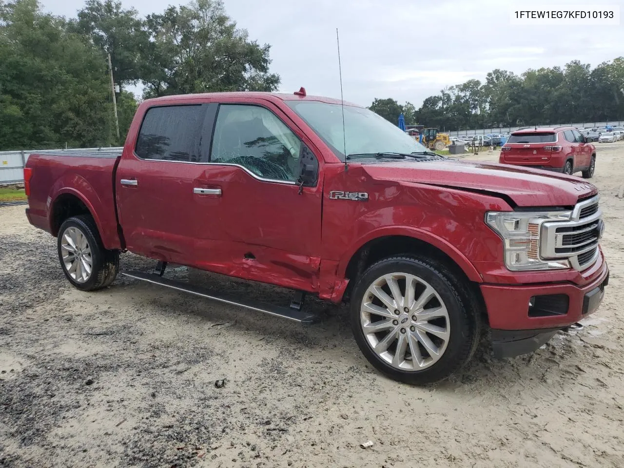 2019 Ford F150 Supercrew VIN: 1FTEW1EG7KFD10193 Lot: 73301034