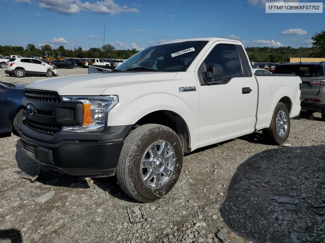 2019 Ford F150 VIN: 1FTMF1CB9KKF07702 Lot: 73413644