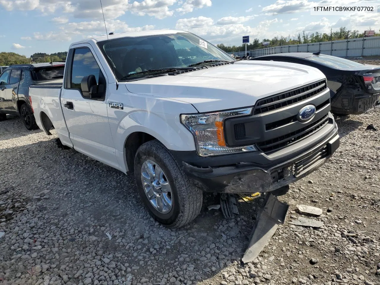 2019 Ford F150 VIN: 1FTMF1CB9KKF07702 Lot: 73413644