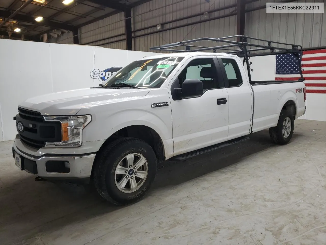 2019 Ford F150 Super Cab VIN: 1FTEX1E55KKC22911 Lot: 73423904