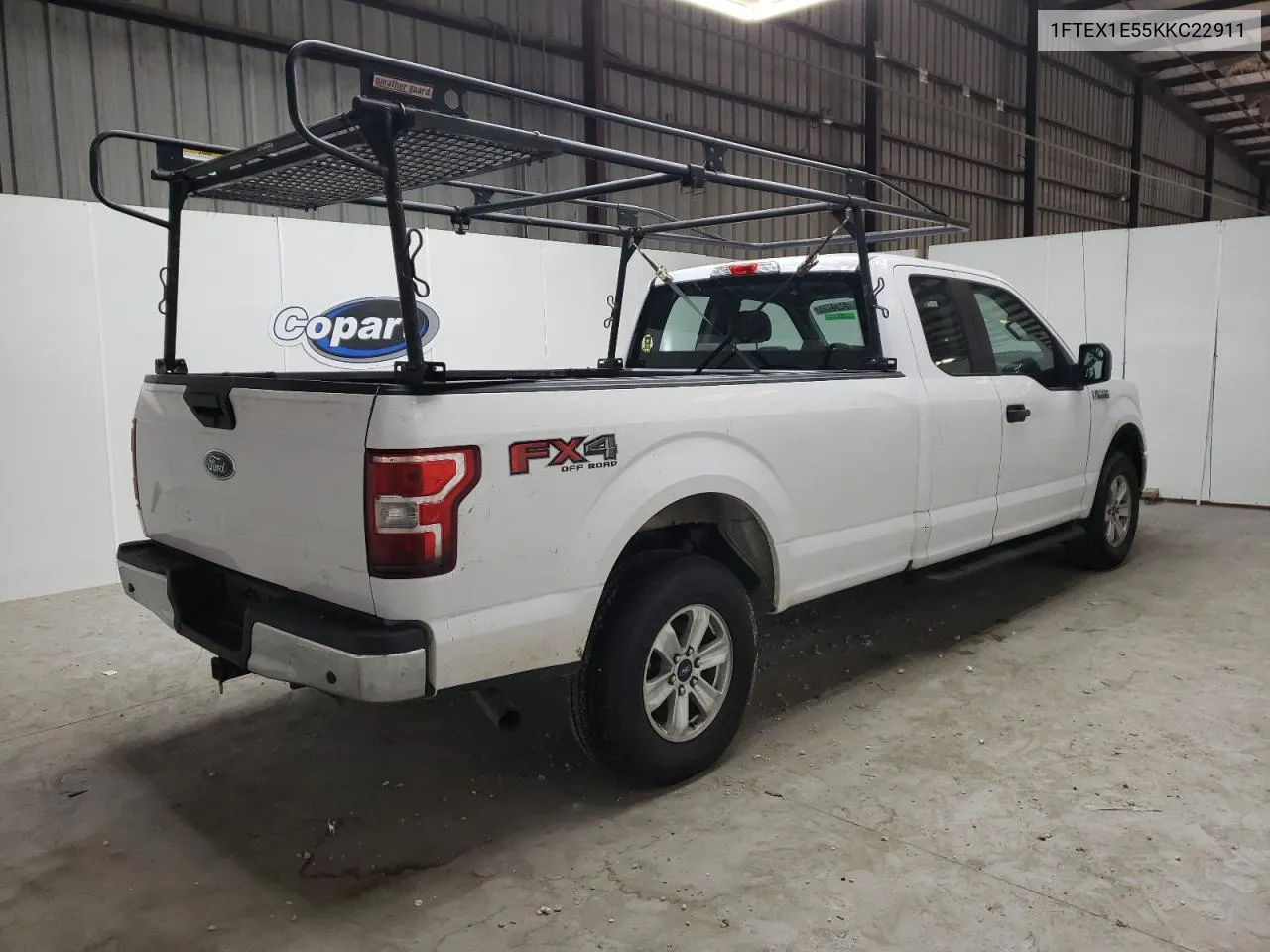 2019 Ford F150 Super Cab VIN: 1FTEX1E55KKC22911 Lot: 73423904