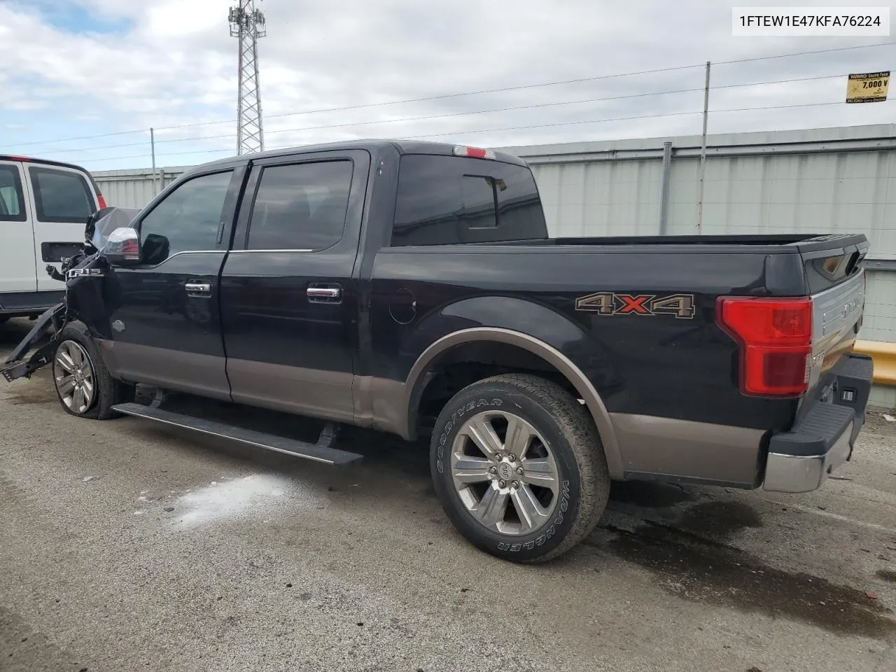 2019 Ford F150 Supercrew VIN: 1FTEW1E47KFA76224 Lot: 73469414