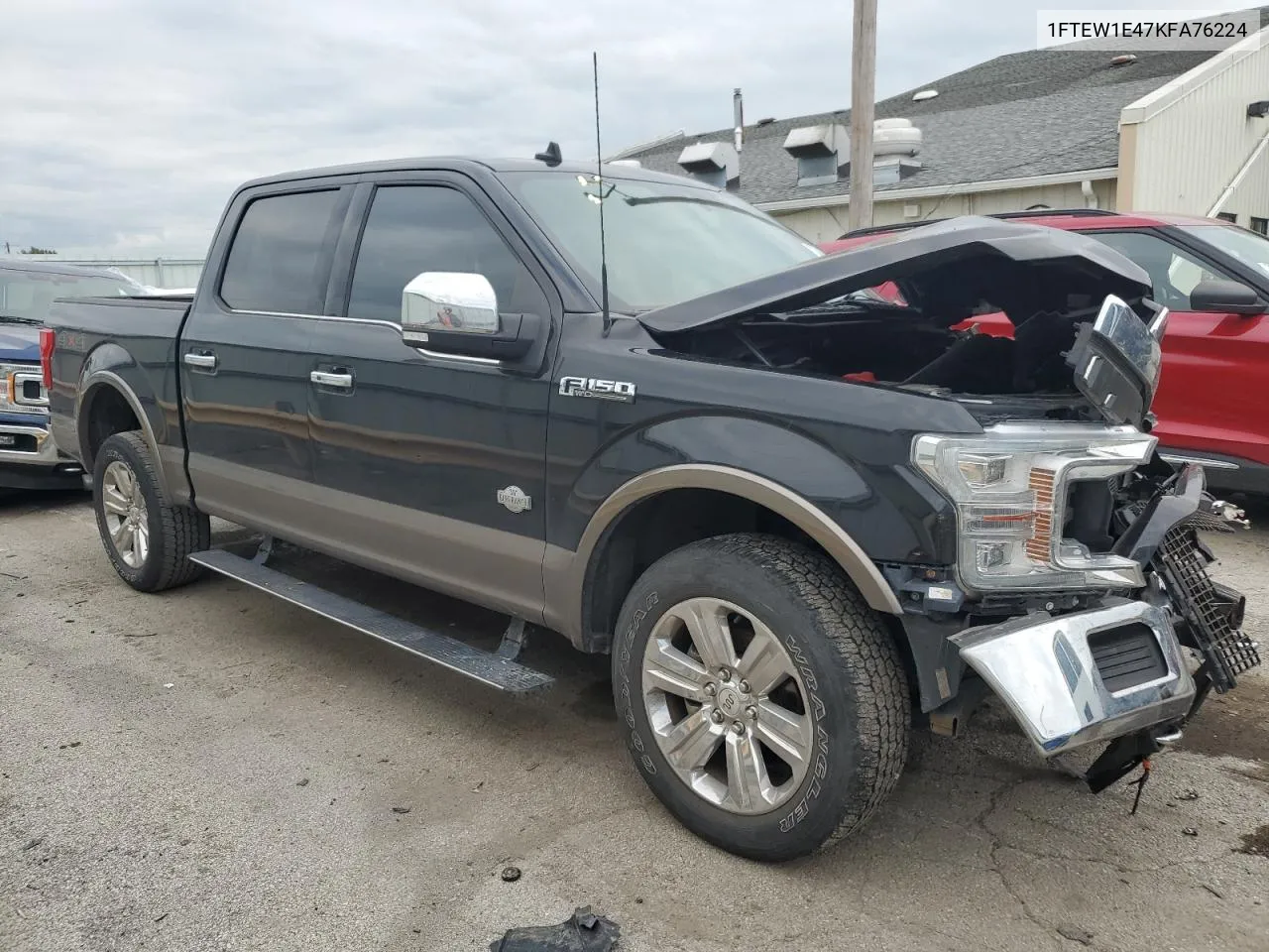 2019 Ford F150 Supercrew VIN: 1FTEW1E47KFA76224 Lot: 73469414