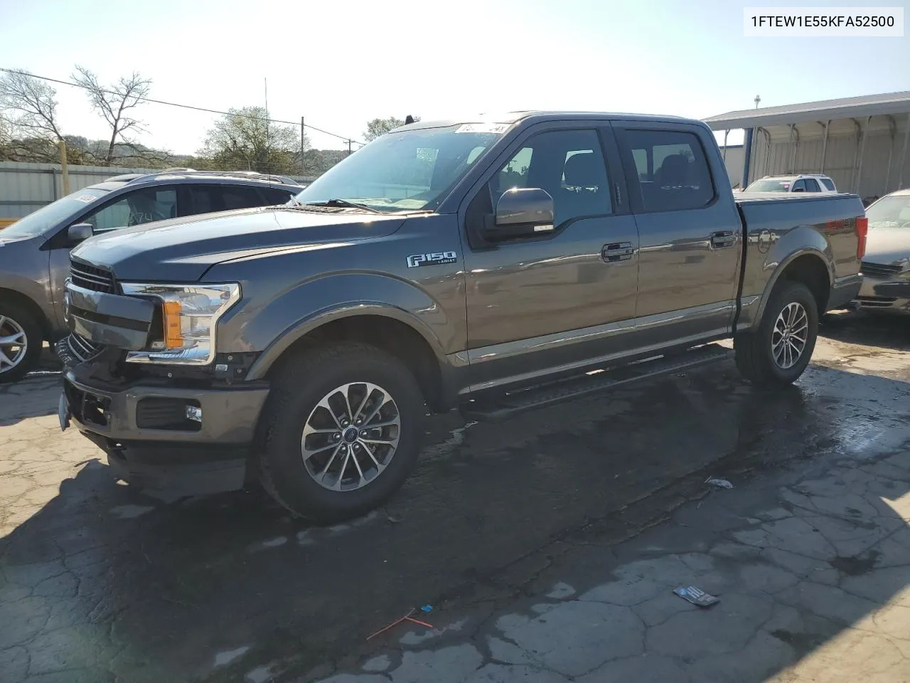 2019 Ford F150 Supercrew VIN: 1FTEW1E55KFA52500 Lot: 73499894