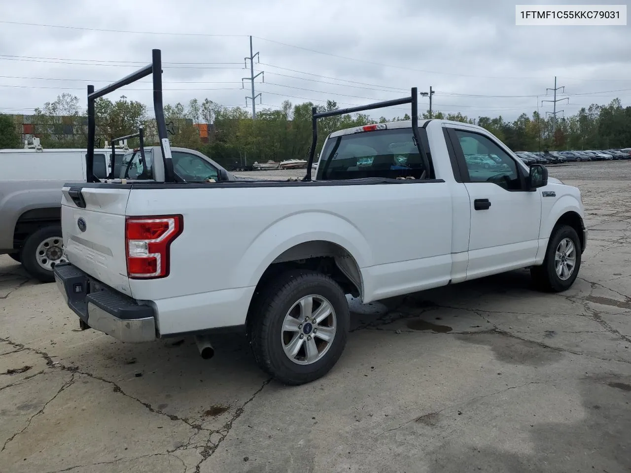 2019 Ford F150 VIN: 1FTMF1C55KKC79031 Lot: 73508464