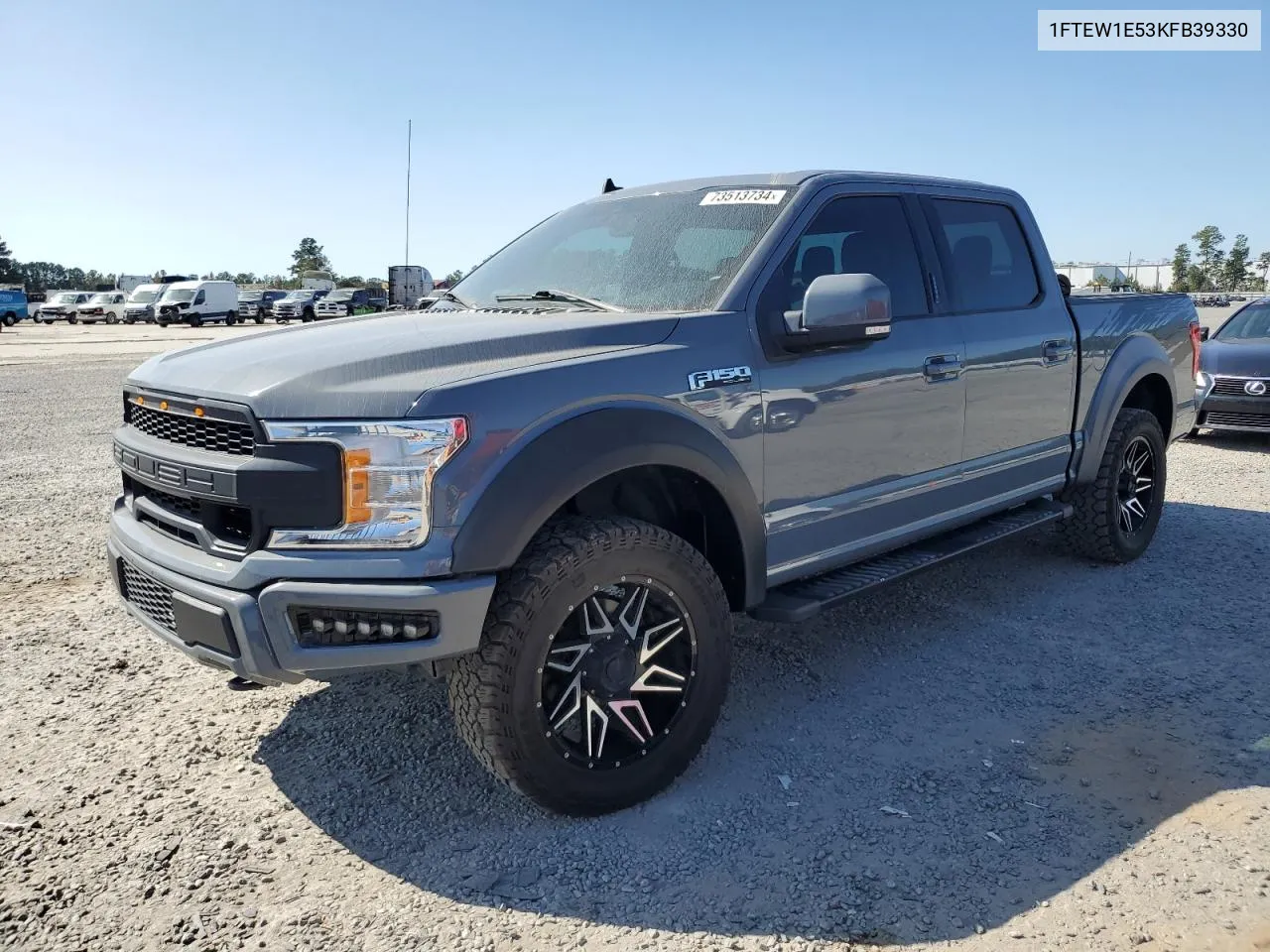 2019 Ford F150 Supercrew VIN: 1FTEW1E53KFB39330 Lot: 73513734