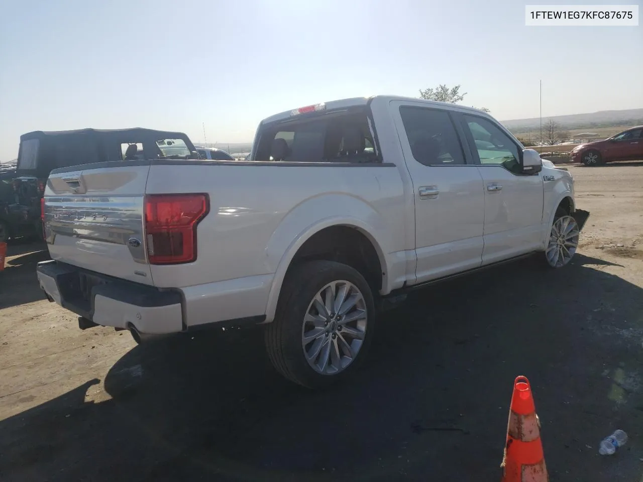 2019 Ford F150 Supercrew VIN: 1FTEW1EG7KFC87675 Lot: 73516764