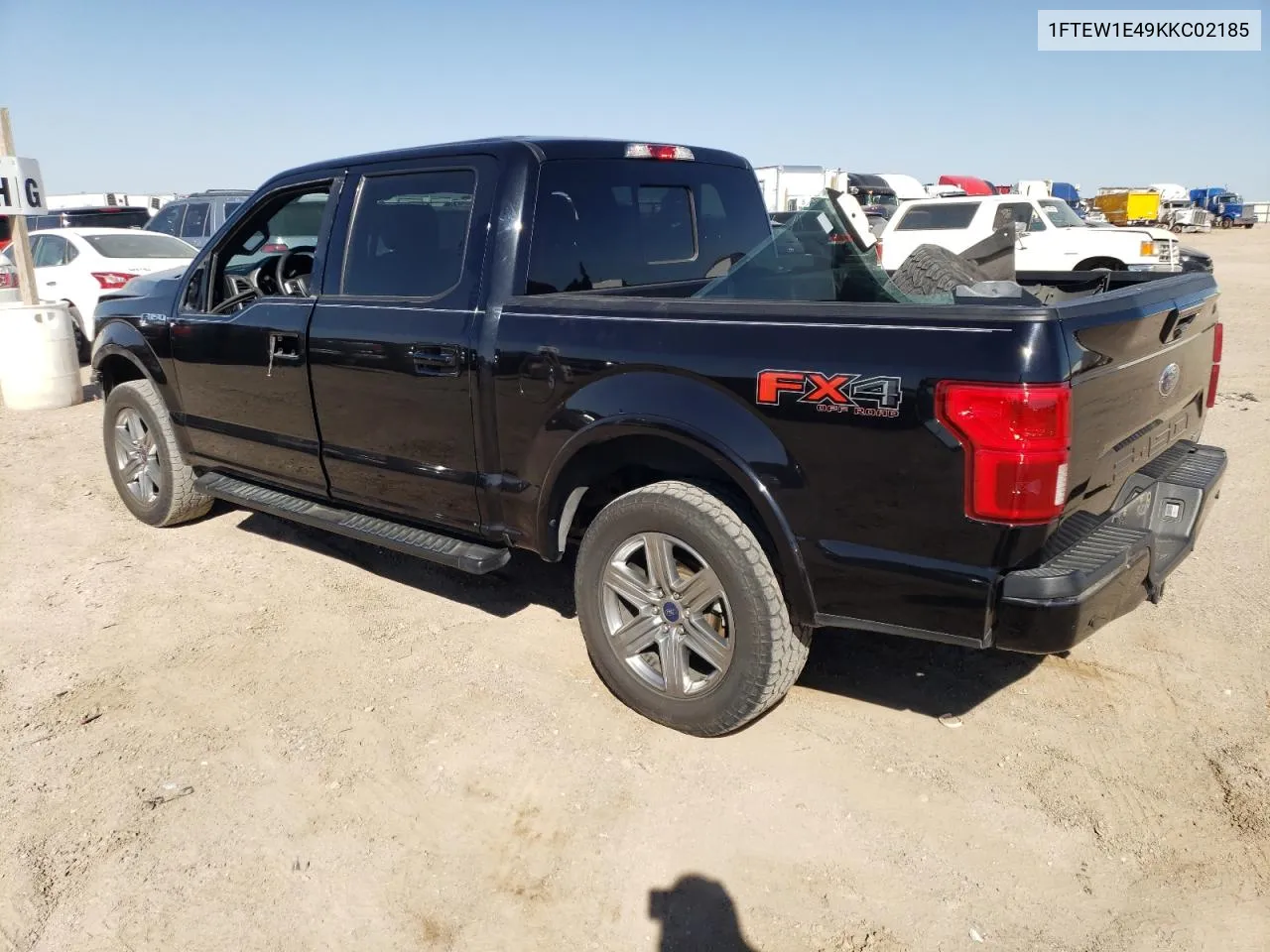 2019 Ford F150 Supercrew VIN: 1FTEW1E49KKC02185 Lot: 73727124