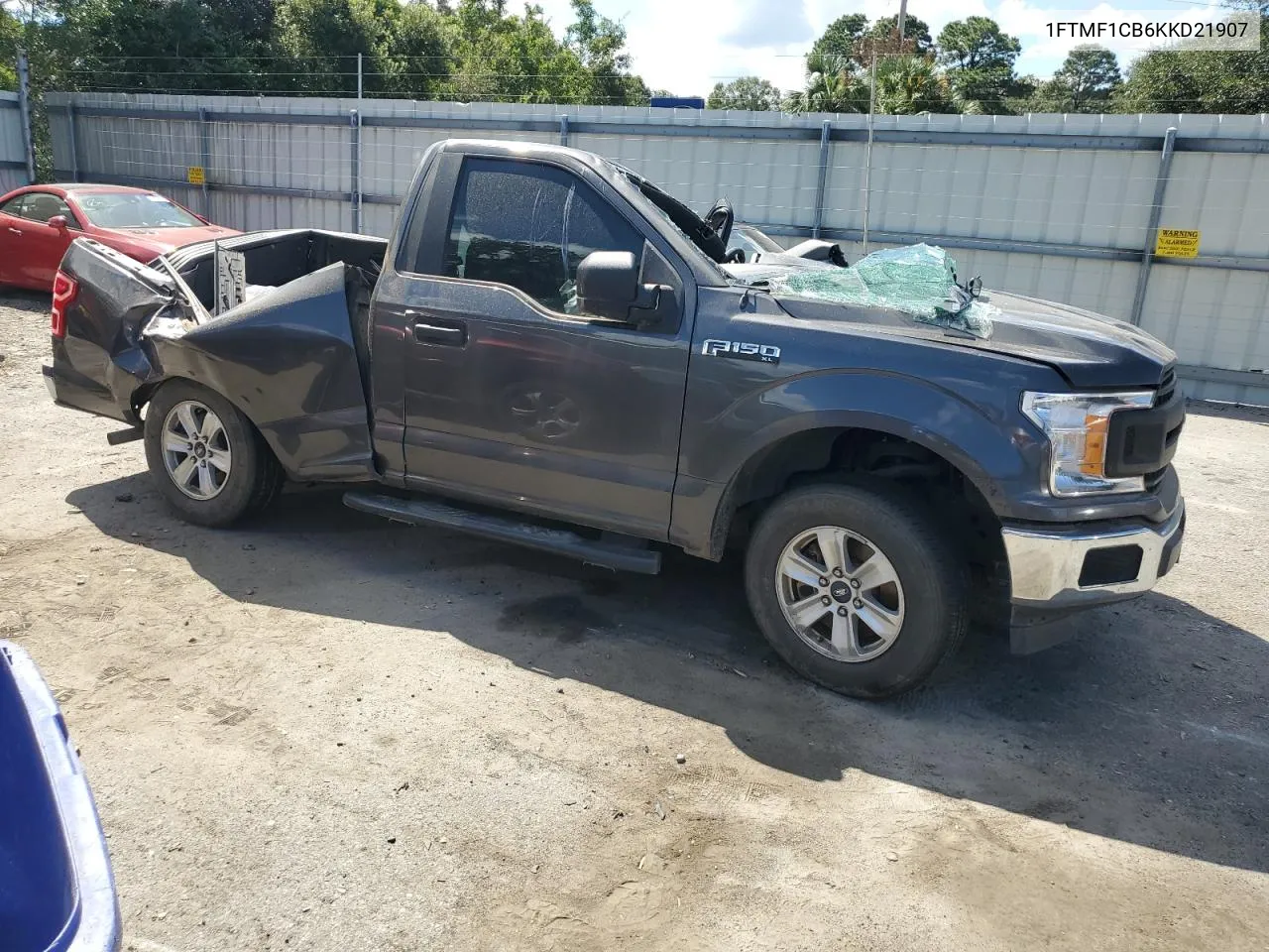 2019 Ford F150 VIN: 1FTMF1CB6KKD21907 Lot: 73824444