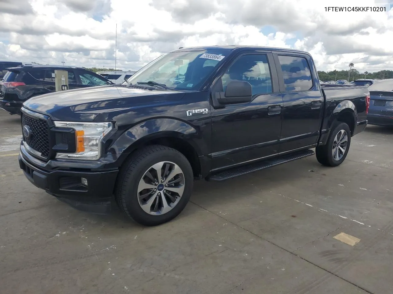 2019 Ford F150 Supercrew VIN: 1FTEW1C45KKF10201 Lot: 73833864