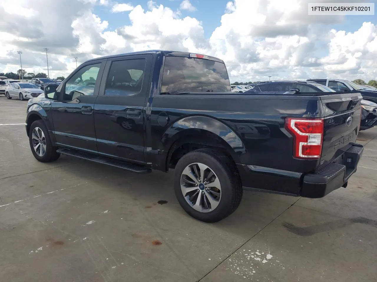 2019 Ford F150 Supercrew VIN: 1FTEW1C45KKF10201 Lot: 73833864