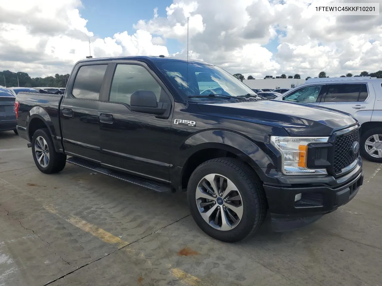 2019 Ford F150 Supercrew VIN: 1FTEW1C45KKF10201 Lot: 73833864