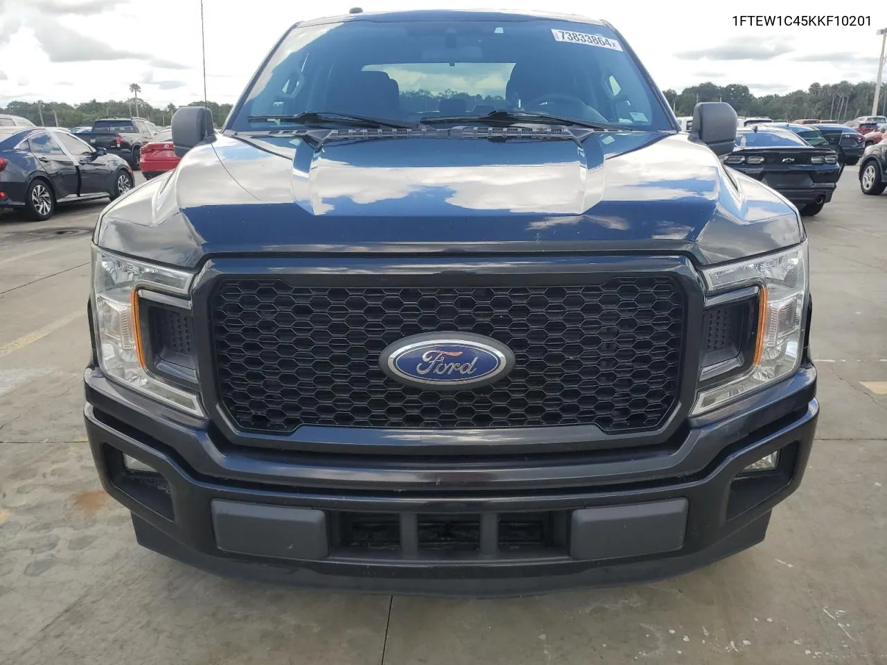 2019 Ford F150 Supercrew VIN: 1FTEW1C45KKF10201 Lot: 73833864