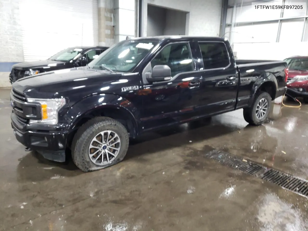 2019 Ford F150 Supercrew VIN: 1FTFW1E59KFB97205 Lot: 74047234