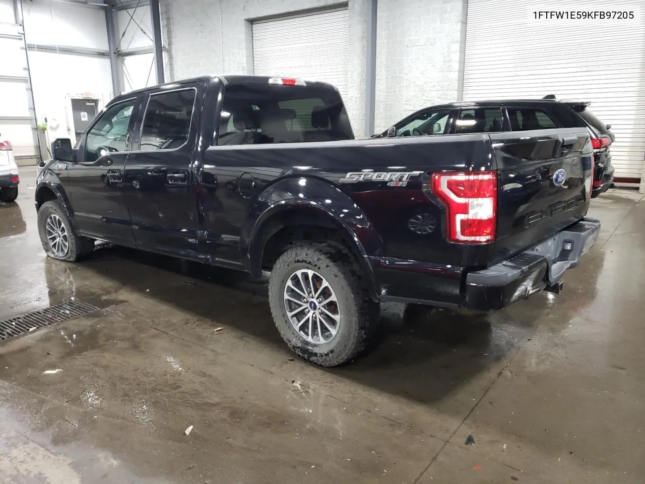 2019 Ford F150 Supercrew VIN: 1FTFW1E59KFB97205 Lot: 74047234