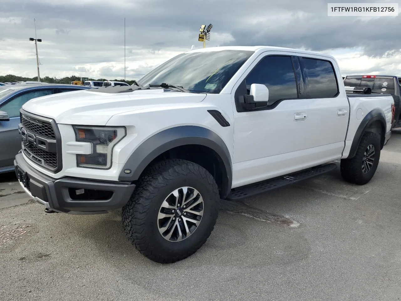 2019 Ford F150 Raptor VIN: 1FTFW1RG1KFB12756 Lot: 74103754