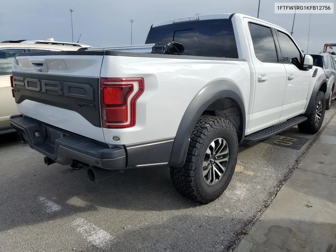 2019 Ford F150 Raptor VIN: 1FTFW1RG1KFB12756 Lot: 74103754