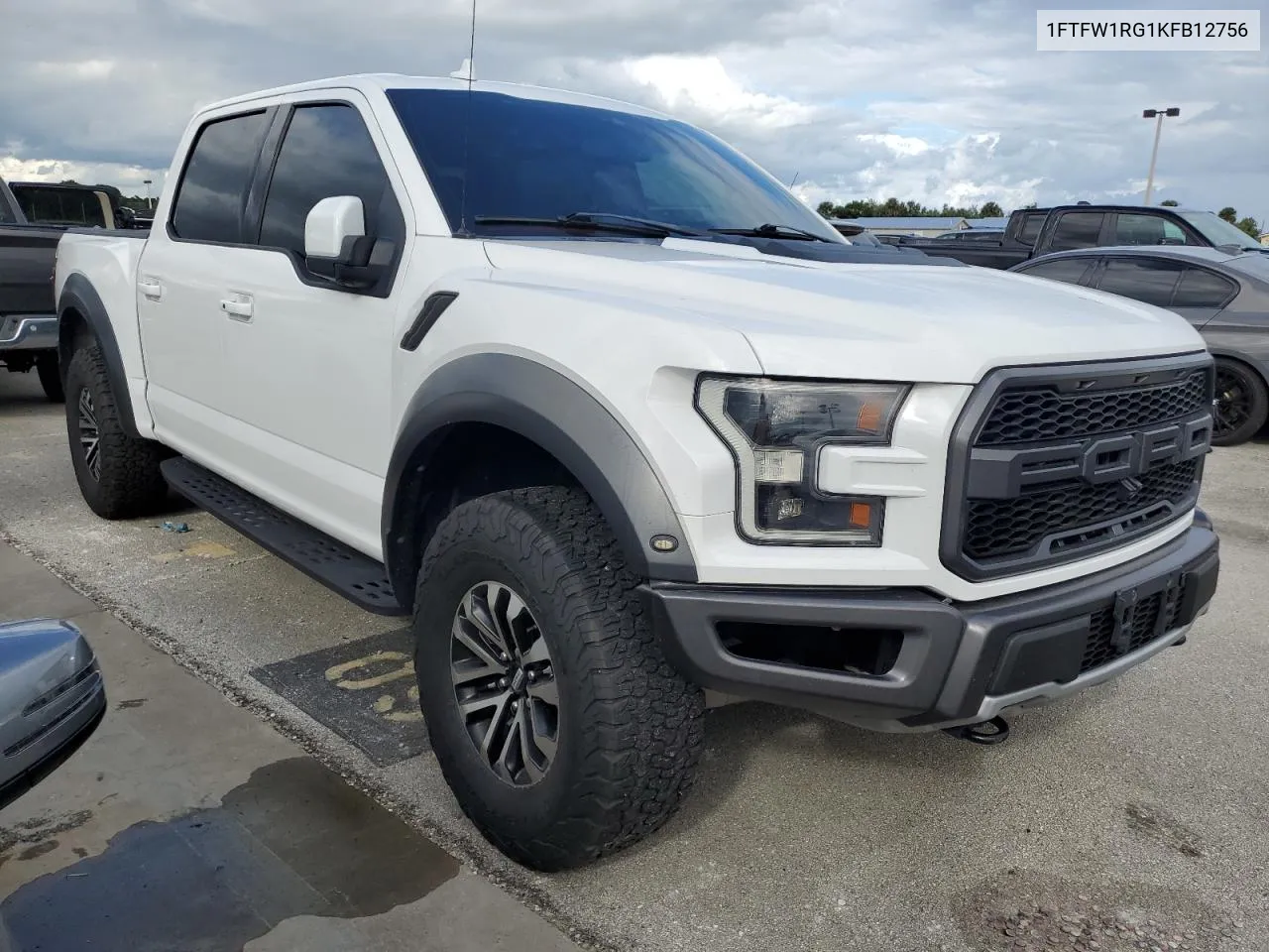 2019 Ford F150 Raptor VIN: 1FTFW1RG1KFB12756 Lot: 74103754