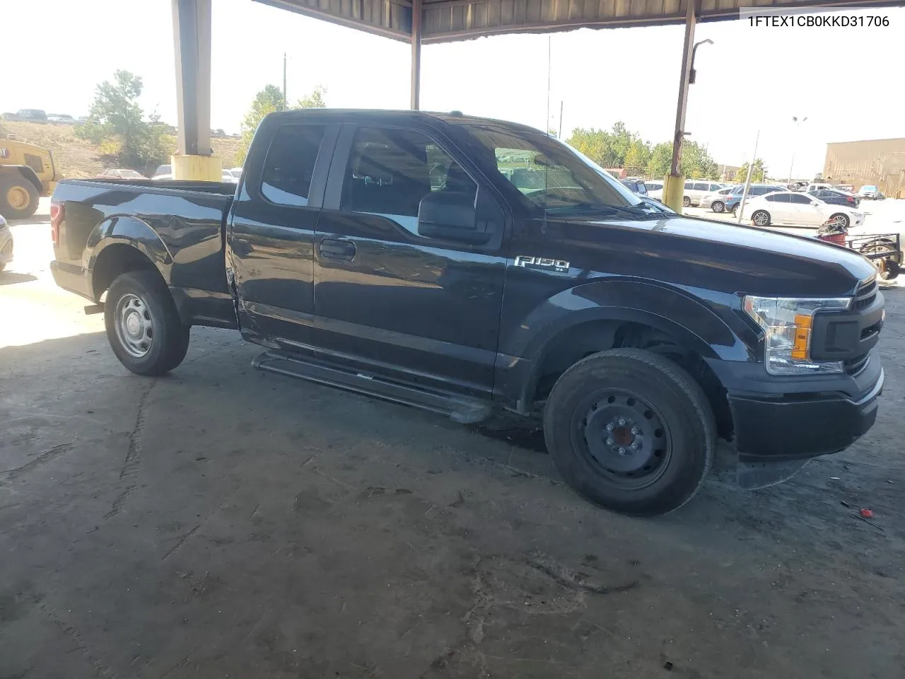 2019 Ford F150 Super Cab VIN: 1FTEX1CB0KKD31706 Lot: 74211434