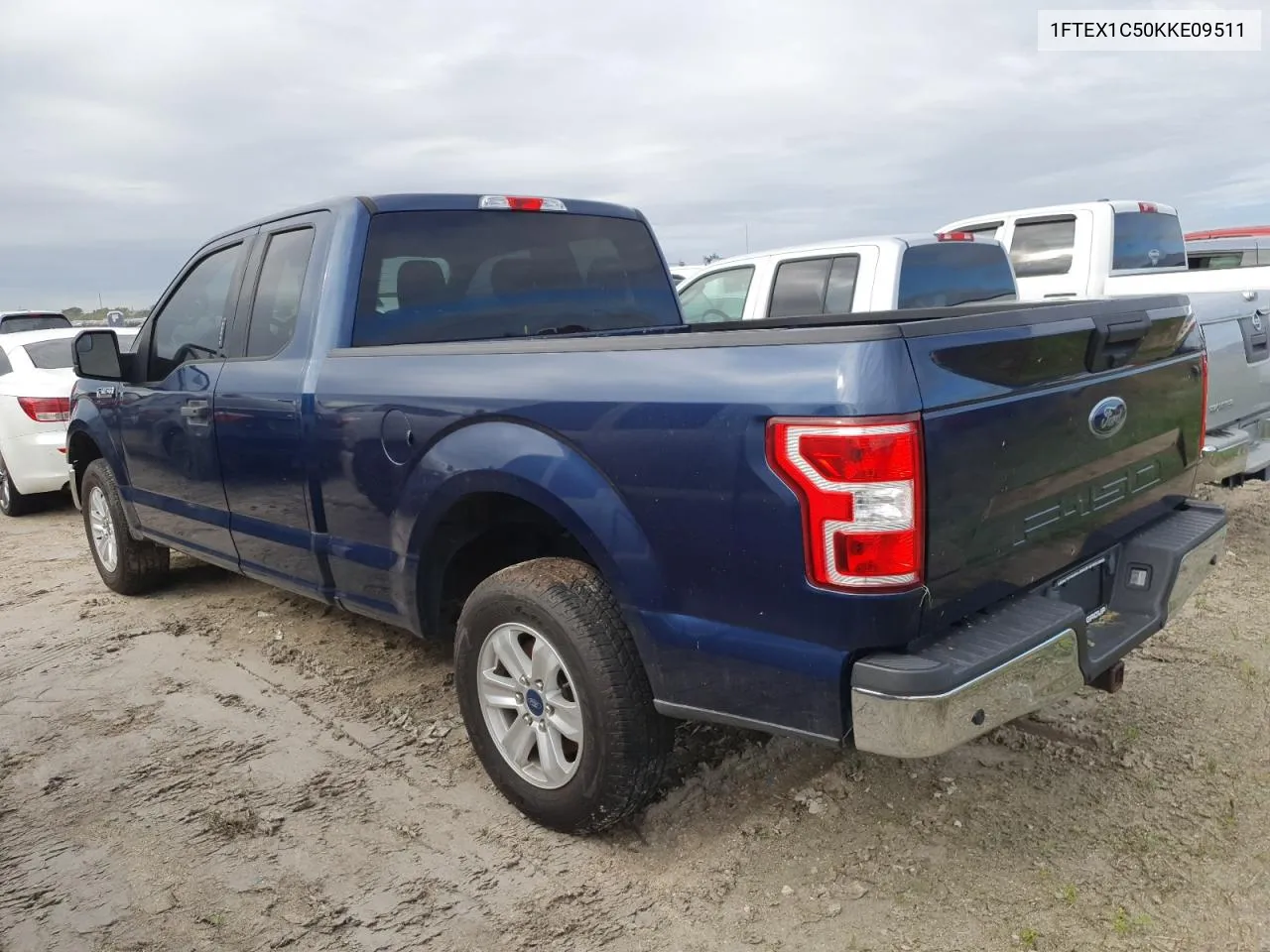 2019 Ford F150 Super Cab VIN: 1FTEX1C50KKE09511 Lot: 74234964