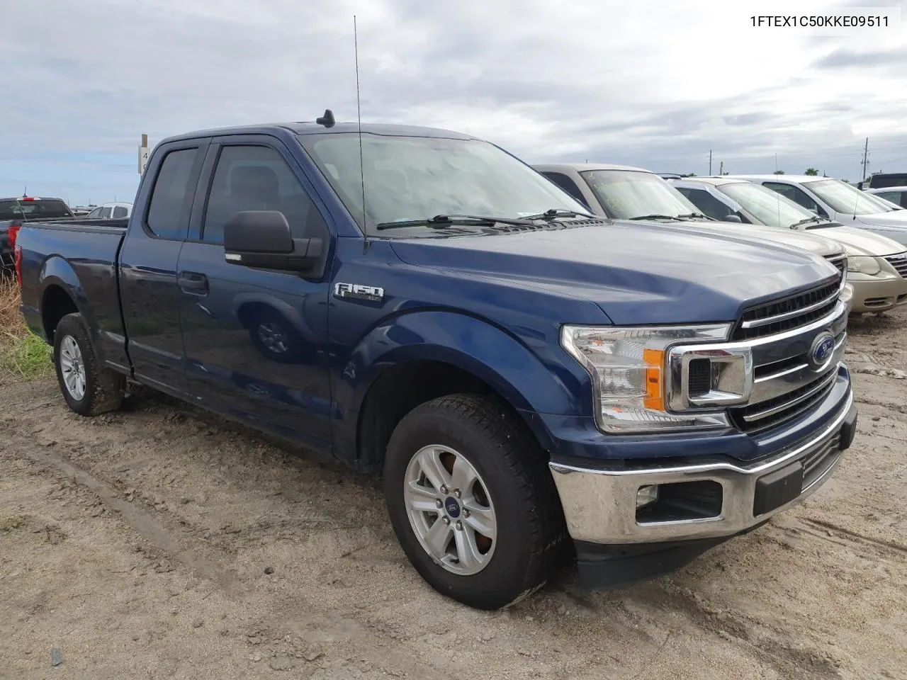 2019 Ford F150 Super Cab VIN: 1FTEX1C50KKE09511 Lot: 74234964