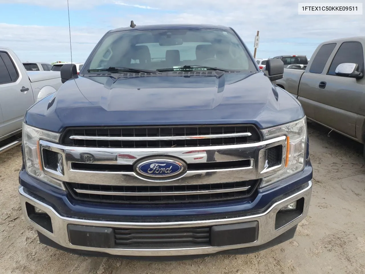 2019 Ford F150 Super Cab VIN: 1FTEX1C50KKE09511 Lot: 74234964