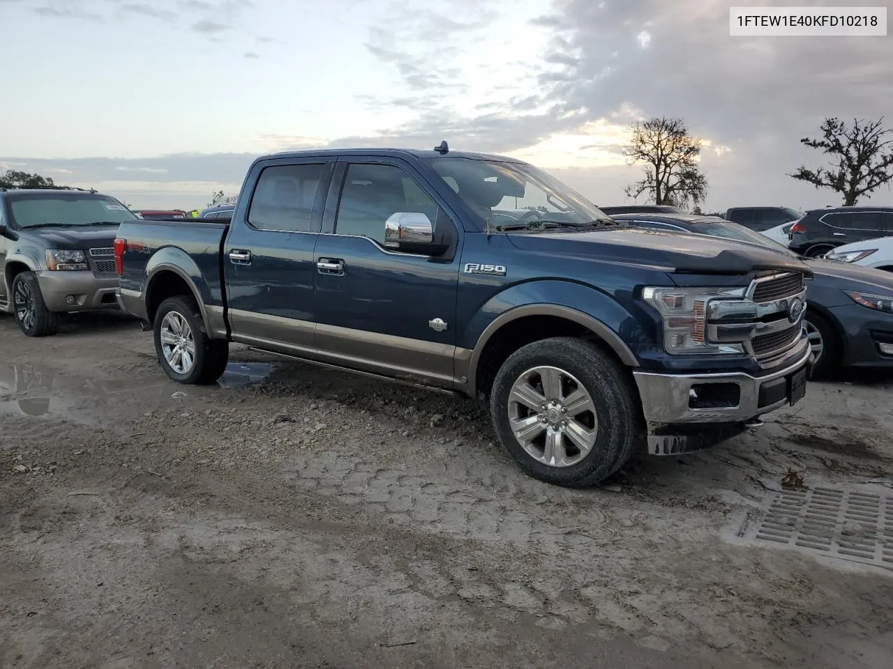 2019 Ford F150 Supercrew VIN: 1FTEW1E40KFD10218 Lot: 74268914