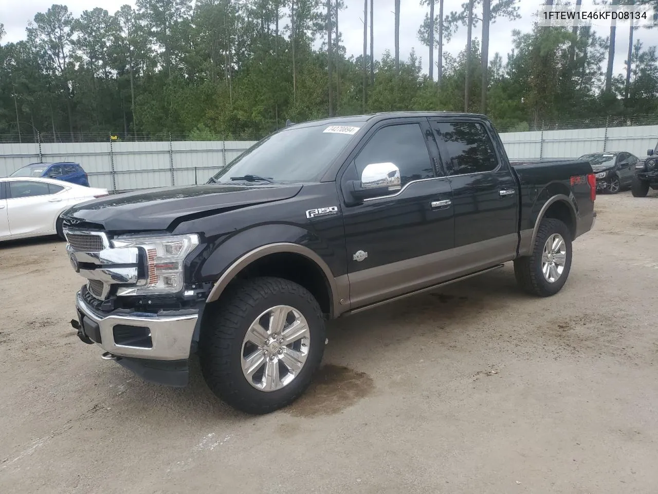 2019 Ford F150 Supercrew VIN: 1FTEW1E46KFD08134 Lot: 74270894