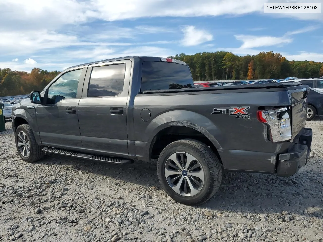 2019 Ford F150 Supercrew VIN: 1FTEW1EP8KFC28103 Lot: 74273564