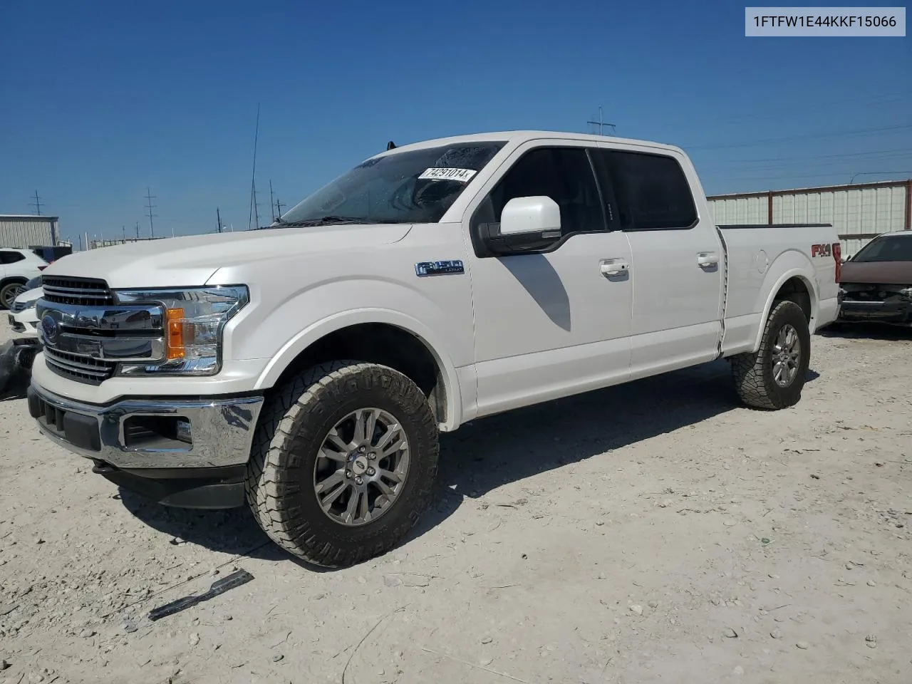 2019 Ford F150 Supercrew VIN: 1FTFW1E44KKF15066 Lot: 74291014