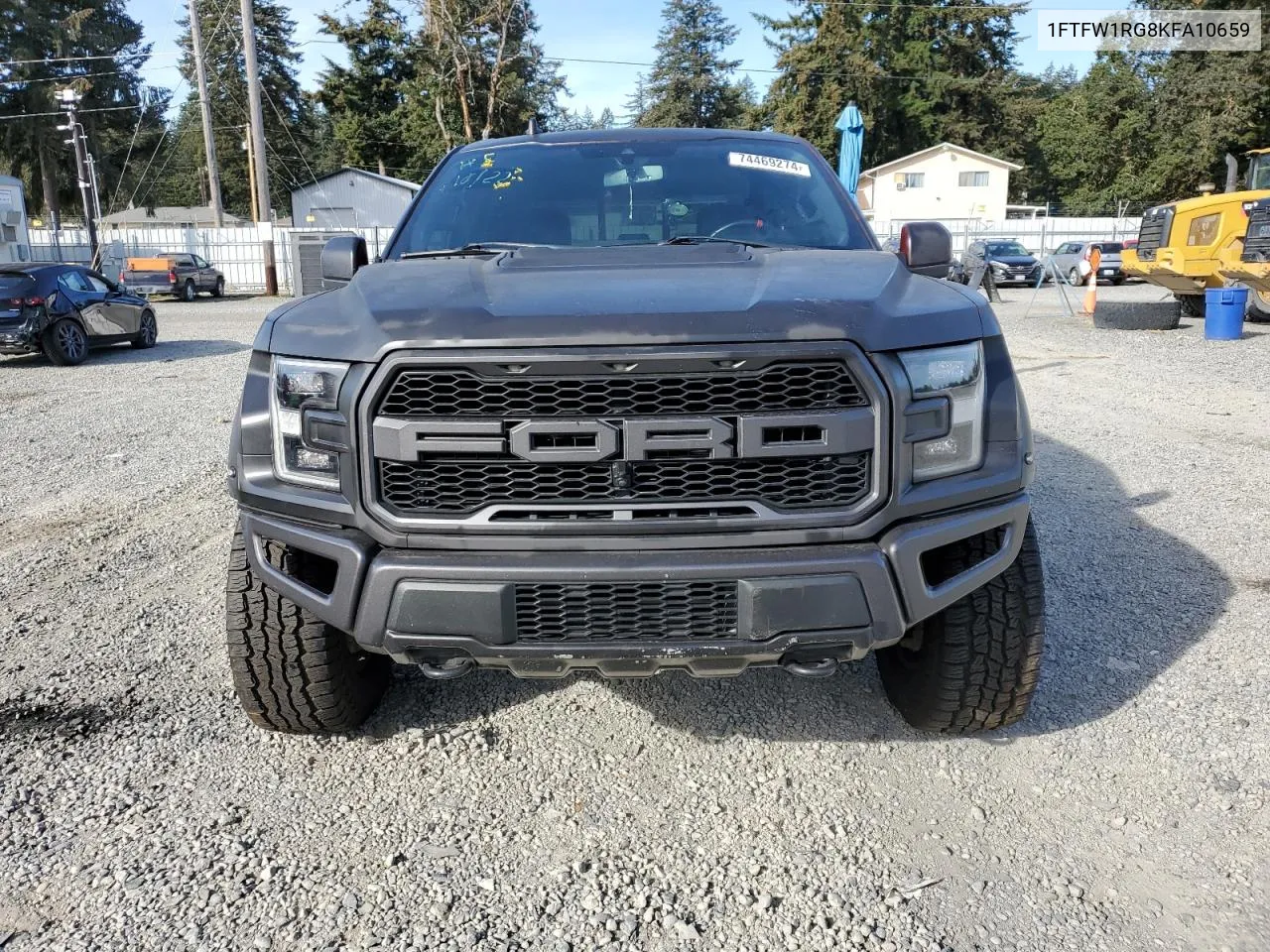 1FTFW1RG8KFA10659 2019 Ford F150 Raptor