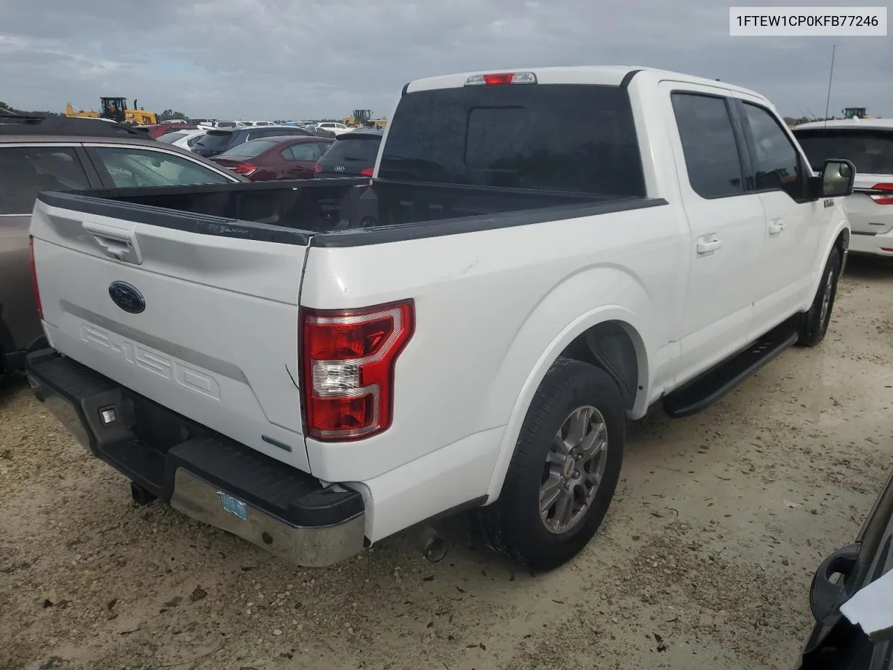 2019 Ford F150 Supercrew VIN: 1FTEW1CP0KFB77246 Lot: 74506304