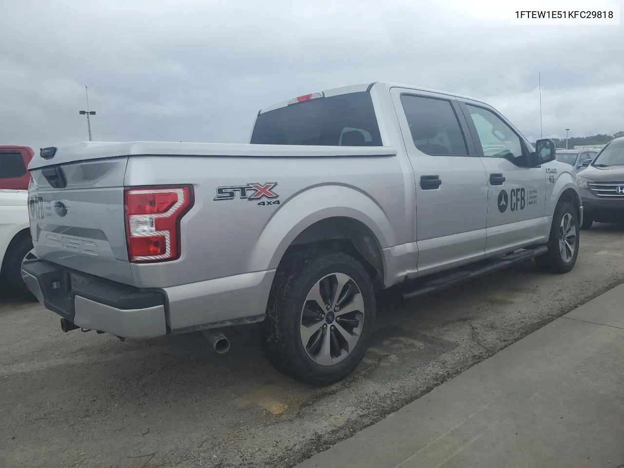 2019 Ford F150 Supercrew VIN: 1FTEW1E51KFC29818 Lot: 74545684