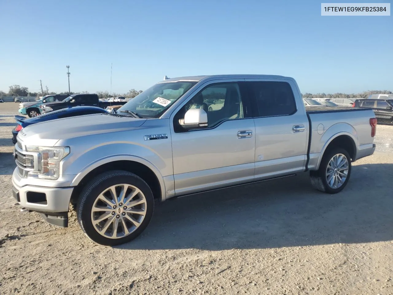 2019 Ford F150 Supercrew VIN: 1FTEW1EG9KFB25384 Lot: 74570854