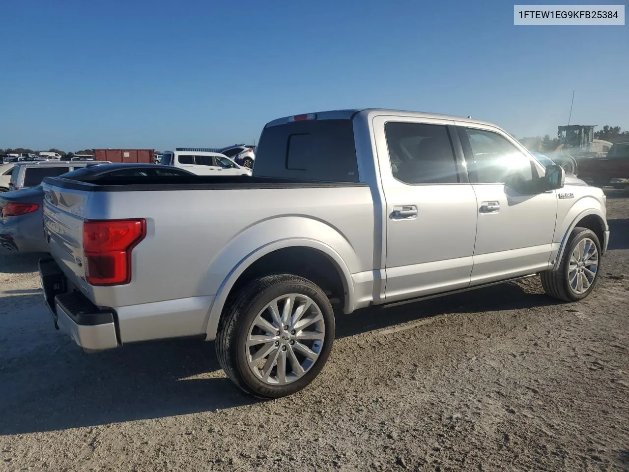 2019 Ford F150 Supercrew VIN: 1FTEW1EG9KFB25384 Lot: 74570854