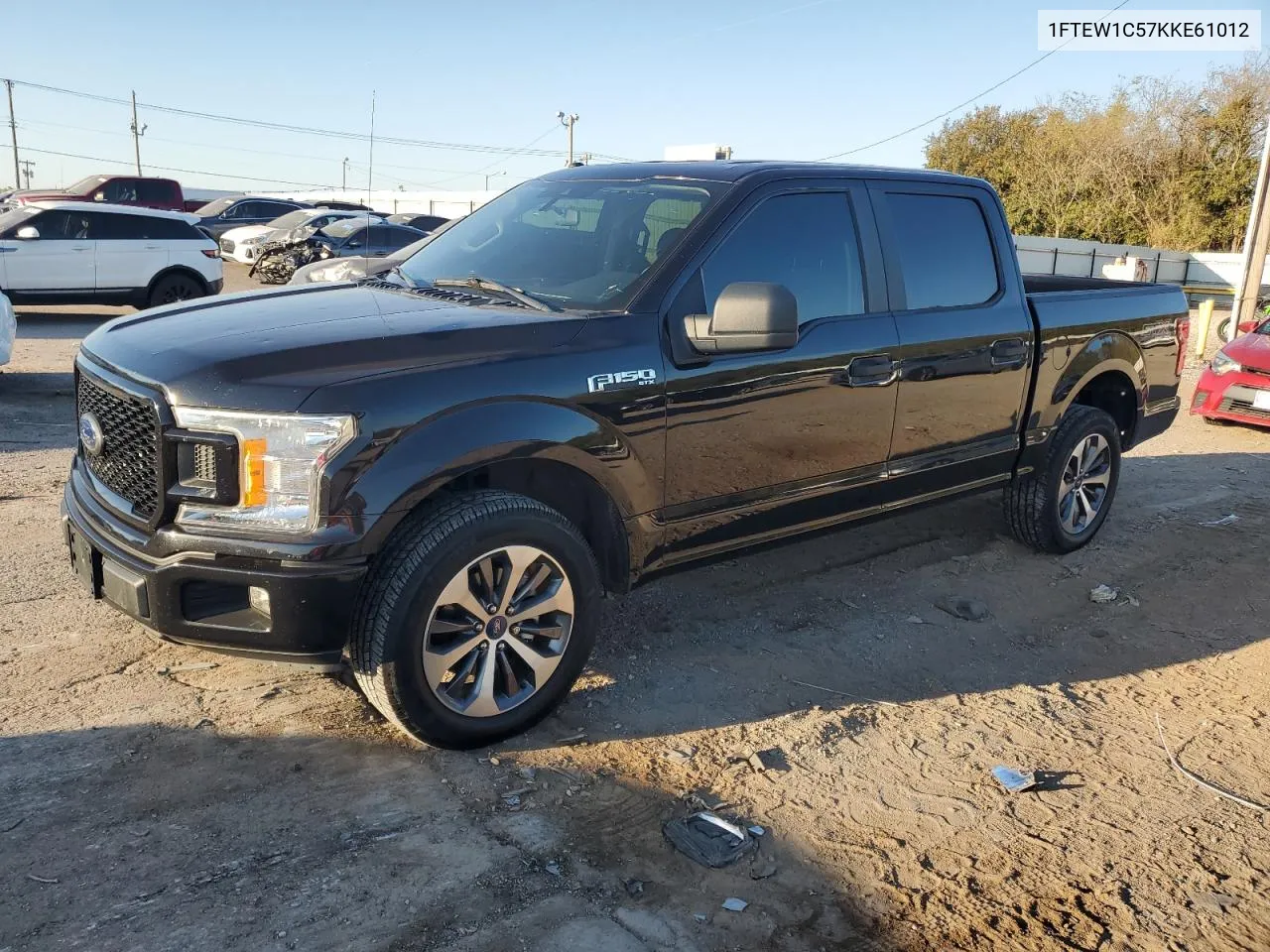 2019 Ford F150 Supercrew VIN: 1FTEW1C57KKE61012 Lot: 74584904