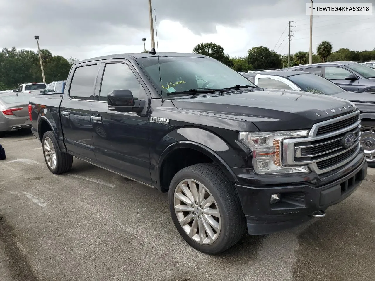 2019 Ford F150 Supercrew VIN: 1FTEW1EG4KFA53218 Lot: 74629284