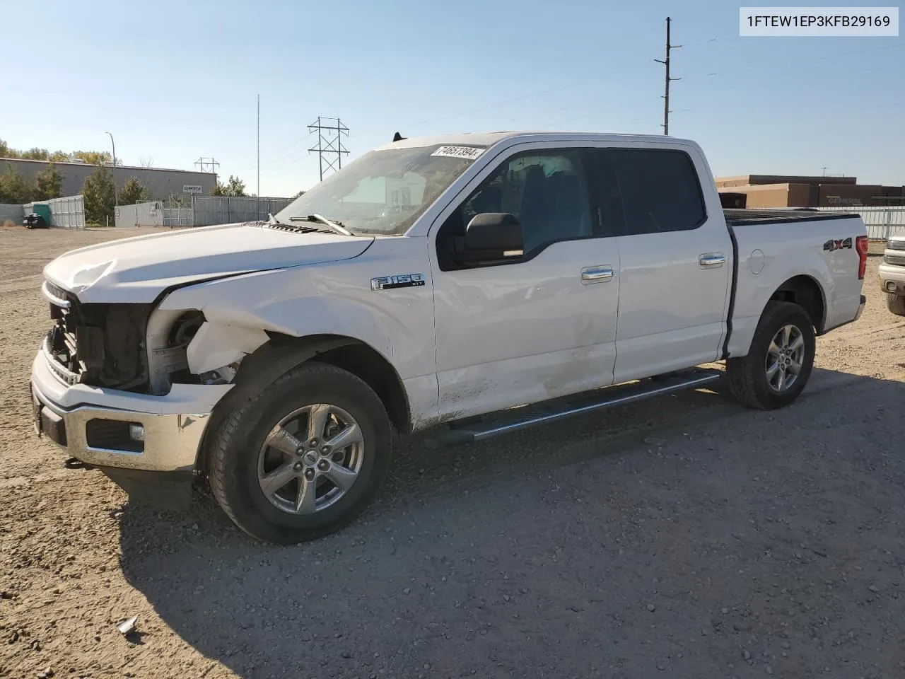 1FTEW1EP3KFB29169 2019 Ford F150 Supercrew