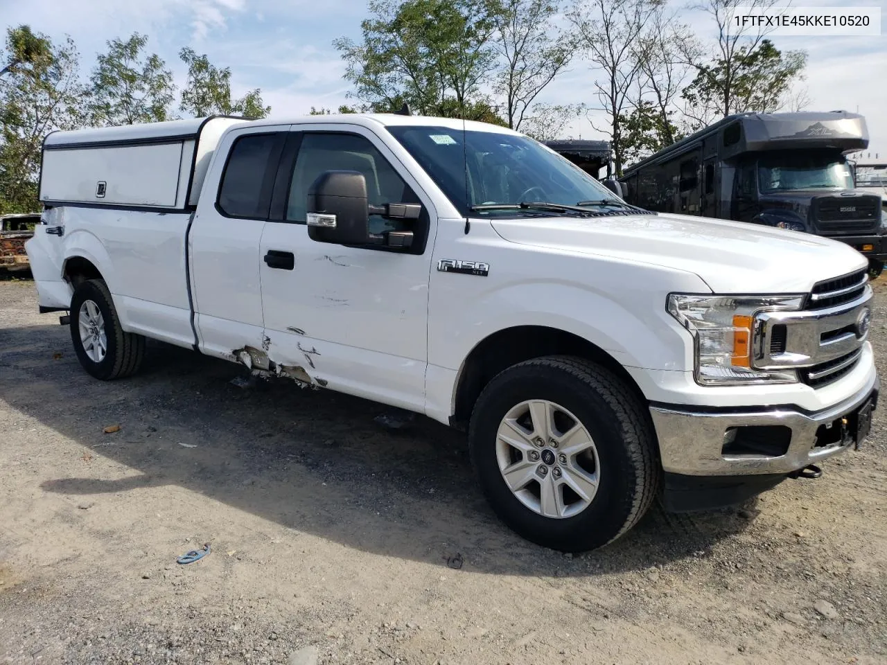 2019 Ford F150 Super Cab VIN: 1FTFX1E45KKE10520 Lot: 74713244