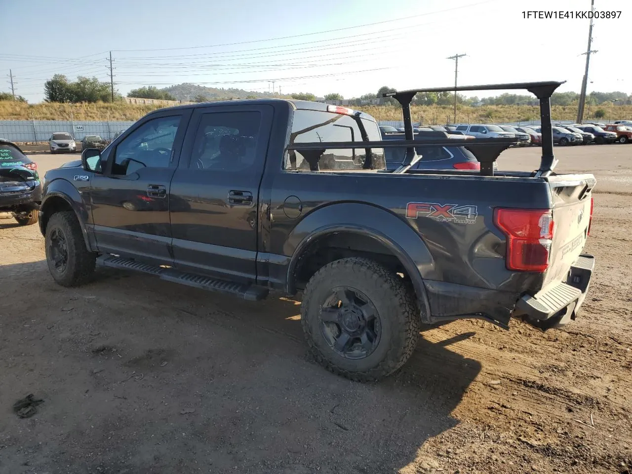 2019 Ford F150 Supercrew VIN: 1FTEW1E41KKD03897 Lot: 74752124